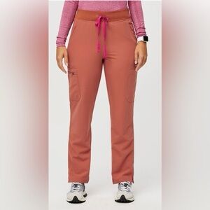 Figs Yola High Waisted 2.0 Skinny Petite Scrub Pants